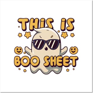 Cool Ghost This Is Some Boo Sheet Posters and Art